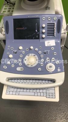 Aloka ProSound Alpha 10 Ultrasound Scanner *S/N M01283* **Mfd 2007** (Powers Up - Marks on Trims - See Pictures) - 4