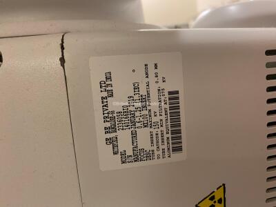GE Definium 6000 Chest Bucky Room *Mfd - 2009, Installed - 2010*Including Mobile Patient Table, Wall Stand, OTC + 2019 MX100 Tube, 2014 Collimator, Ceiling Rails, Console, System Cabinet, The System is Complete and was Professionally De-Installed from a W - 6