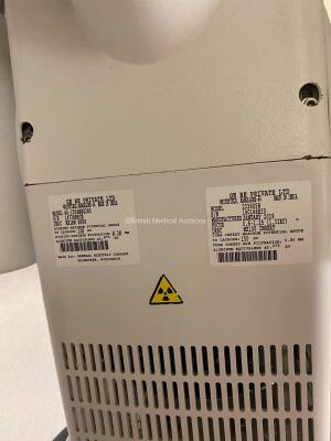 GE Definium 6000 Chest Bucky Room *Mfd - 2009, Installed - 2010*Including Mobile Patient Table, Wall Stand, OTC + 2019 MX100 Tube, 2014 Collimator, Ceiling Rails, Console, System Cabinet, The System is Complete and was Professionally De-Installed from a W - 14