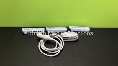 Zonare P4-1c Ultrasound Transducer / Probe *01239P4X108G* with 3 x Zonare Batteries (Suspected Flat)