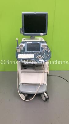 GE Voluson E8 Expert Flatscreen Ultrasound Scanner *Mfd - 03/2014* Software Version - EC200 with 2 x Transducers / Probes (1 x RIC-5-9-D *Mfd - 06/2013* and 1 x C4-8-D *Mfd - 03/2014*) and Sony UP-D897 Digital Graphic Printer (Powers Up) *D21305* **IR087*