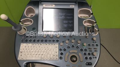 GE Voluson E8 Expert Flatscreen Ultrasound Scanner *Mfd - 03/2014* Software Version - EC200 with 2 x Transducers / Probes (1 x RIC-5-9-D *Mfd - 06/2013* and 1 x C4-8-D *Mfd - 03/2014*) and Sony UP-D897 Digital Graphic Printer (Powers Up) *D21305* **IR087* - 6