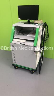 Albyn Medical Phoenix Plus Trolley with Monitor and Accessories (HDD REMOVED) - 4