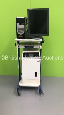 Faxitron X-Ray Specimen Radiography System Model MX20 (Powers Up with Key - Trolley Missing Wheel)