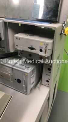 Nicolet BioMedical Viking Select Workstation with Monitor and Accessories (HDD REMOVED) *S/N 72804698* ***IR069*** - 4