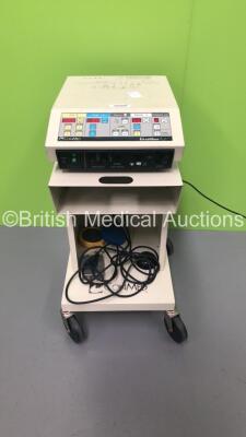 ConMed Aspen Excalibur Plus Electrosurgical / Diathermy Unit on Trolley with Dual Footswitch (Powers Up) (GL)