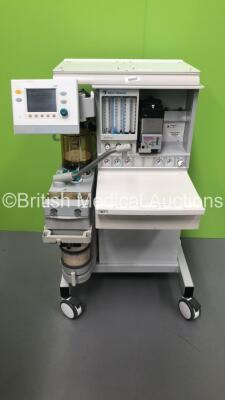 Datex-Ohmeda Aestiva/5 Anaesthesia Machine with Datex-Ohmeda 7100 Ventilator Software Version 1.4, Ohmeda Isotec 5 Isoflurane Vaporizer, Oxygen Mixer, Bellows and Hoses (Powers Up) ***GL***