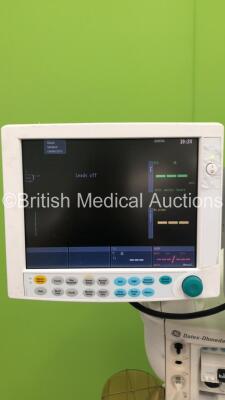 Datex-Ohmeda Aisys Anaesthesia Machine Software Version 6.10 with Datex-Ohmeda Anaesthesia Monitor, Datex-Ohmeda Module Rack with E-CAiOV Gas Module with Spirometry Option, D-Fend Water Trap, E-PRESTN Multiparameter Module with SPO2, T1-T2, P1-P2, NIBP an - 3