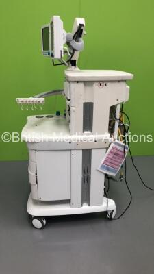 Datex-Ohmeda Aisys Anaesthesia Machine with Datex-Ohmeda Anaesthesia Monitor, Datex-Ohmeda Module Rack with E-CAiOV Gas Module with Spirometry Option, D-Fend Water Trap, E-PRESTN Multiparameter Module with SPO2, T1-T2, P1-P2, NIBP and ECG Options, Bellows - 8