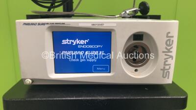 Stryker Stack Trolley with Stryker Vision Elect HDTV Surgical Viewing Monitor, Stryker Pneumo Sure High Flow Insufflator, Stryker SDC Ultra HD Information Management System, Stryker L9000 LED Light Source, Stryker 1288HD High Definition Camera Control Uni - 3
