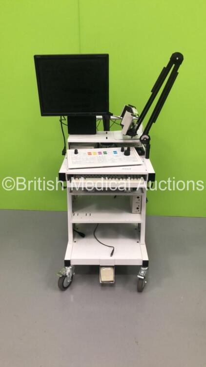 Viasys Healthcare Trolley with Nicolet EA-4 Unit and Monitor