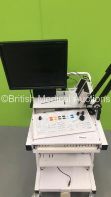 Viasys Healthcare Trolley with Nicolet EA-4 Unit and Monitor - 2