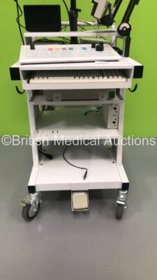 Viasys Healthcare Trolley with Nicolet EA-4 Unit and Monitor - 5