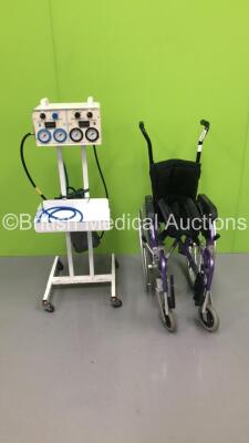 1 x Manual Wheelchair and 1 x Anetic Aid Tourniquet with Hoses