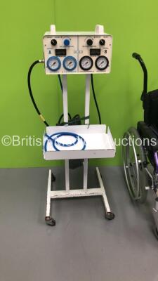 1 x Manual Wheelchair and 1 x Anetic Aid Tourniquet with Hoses - 2
