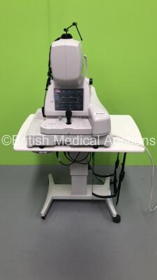 TopCon 3D OCT 2000 Optical Coherence Tomography System on Motorized Table (Powers Up) *S/N 673361* **Mfd 2011**