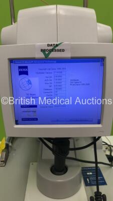 Zeiss IOL Master 500 Ref 1692-983 on Motorized Table with Test Eye (Powers Up) *S/N 117519* **Mfd 2014*** - 5