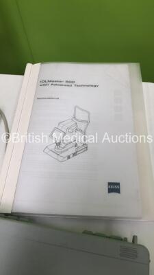 Zeiss IOL Master 500 Ref 1692-983 on Motorized Table with Test Eye (Powers Up) *S/N 117519* **Mfd 2014*** - 8
