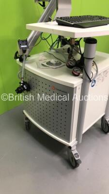 Carefusion Trolley with Jaeger MS-PFT Unit and Monitor (HDD REMOVED) - 3