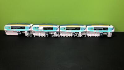 4 x Carefusion Alaris PK Syringe Pumps (All Power Up)