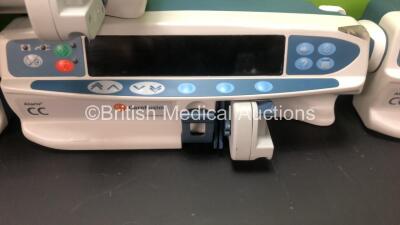 5 x Carefusion Alaris CC Syringe Pumps (All Draw Power, Do Not Turn On) *8003800315410 - 800309711 - 800309688 - 800306240* - 3