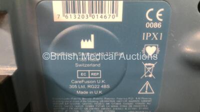 2 x Carefusion Alaris and 1 x Cardinal Health CC Syringe Pumps (All Draw Power, Do Not Turn On) *800306246 - 800315337 - 800306210* - 5