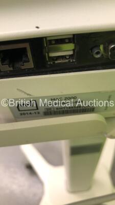 GE Healthcare MAC 2000 ECG Machine on Stand with 1 x 10-Lead ECG Lead (Powers Up) * SN SMT14532610PA * * Mfd 2014 * - 6