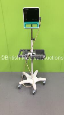 Verathon Bladderscan Prime Plus Bladder Scanner Ref 0570-0394 on Stand with 1 x Probe (Unable to Test Due to No Power Supply) * SN C1510000 * * Mfd 2019 *