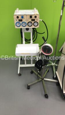 Large Mixed Lot Including 1 x Drip Stand,1 x Welch Allyn BP Meter, 1 x Anetic Aid Mk 3 Tourniquet and 2 x CSZ Blanketrol III Hypothermia Units (Both Power Up) - 2