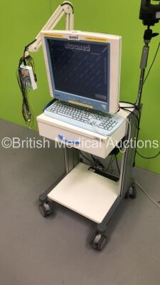 Micromed Trolley with Advantech Monitor,Micromed SAM 25RFO Fc1 Accessory and Camera (Powers Up) - 6