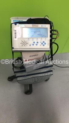Huntleigh Healthcare Dopplex Assist Range on Stand with Job Lot of Accessories and Carry Bag (Powers Up)