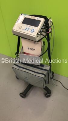 Huntleigh Healthcare Dopplex Assist Range on Stand with Job Lot of Accessories and Carry Bag (Powers Up) - 4