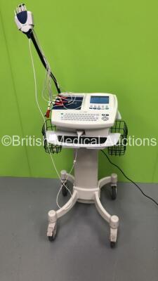 Welch Allyn CP 200 ECG Machine on Stand with 1 x 10-Lead ECG Lead (Powers Up)