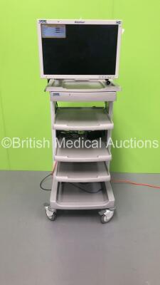 Karl Storz Stack Trolley with Storz WideView HD Monitor (Powers Up)