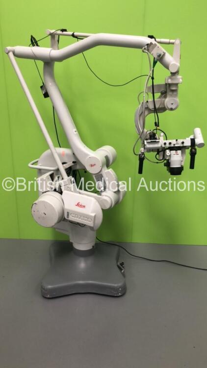 Leica WILD M695 Surgical Microscope (Incomplete) on Leica Mitaka Stand (Powers Up) *S/N OH-01394*