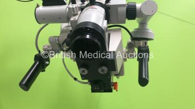 Leica WILD M695 Surgical Microscope (Incomplete) on Leica Mitaka Stand (Powers Up) *S/N OH-01394* - 7