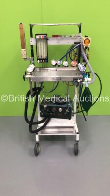 Boyle International 2 Anaesthesia Machine with Blease Medical Manley MP3 Ventilator and Hoses