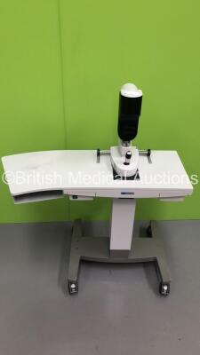 Haag Streit Bern Lenstar LS900 Biometer on Table (Unable to Power Test Due to No Power Supply) *S/N 02222* **Mfd 2012* - 9