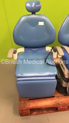 2 x Belmont Pro Chair II Dental Chairs (Both Power Up - Both Good Condition) *S/N A16261 / A16262* - 4