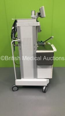 Datex-Ohmeda Aestiva/5 Anaesthesia Machine with Datex-Ohmeda 7900 SmartVent Software Version 4.8 PSVPro, Oxygen Mixer, Bellows, Absorber and Hoses (Powers Up) *S/N AMRN01153* - 7