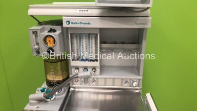 Datex-Ohmeda Aestiva/5 Anaesthesia Machine with Datex-Ohmeda 7900 SmartVent Software Version 4.8 PSVPro, Oxygen Mixer, Bellows, Absorber and Hoses (Powers Up) *S/N AMRN01147* - 3