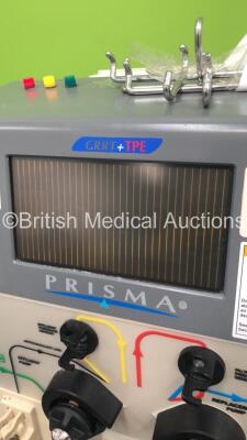 2 x Prisma CRRT+TPE Dialysis Machines (Both Power Up - 1 x with Alarm) - 5