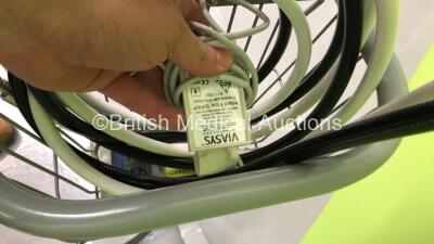 Viasys Infant Flow SiPAP Part No 675-CFG-004 on Stand with Viasys Infant Flow SiPAP Transducer Interface 677-002 and Hoses (Powers Up) *Mfd 04/2007* - 11