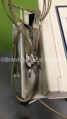 Mortara ELI 250 ECG Machine on Stand with 10 Lead ECG Leads (Powers Up) *S/N 107441040163* - 4