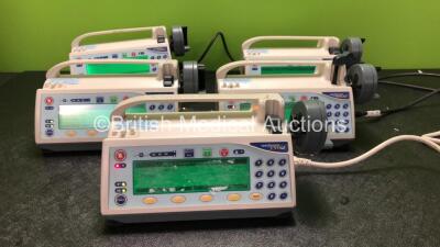 5 x Medfusion 3500 Syringe Pumps (All Power Up)