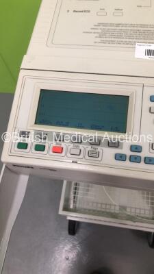 Philips PageWriter 300pi ECG Machine on Stand (Powers Up) *S/N US00604535* - 3