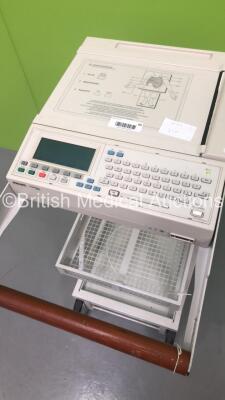 Philips PageWriter 300pi ECG Machine on Stand (Powers Up) *S/N US00604535* - 4