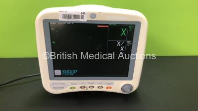 GE Dash 4000 Patient Monitor with BP1,BP2,SpO2,Temp/CO,NBP and ECG Options (Powers Up)