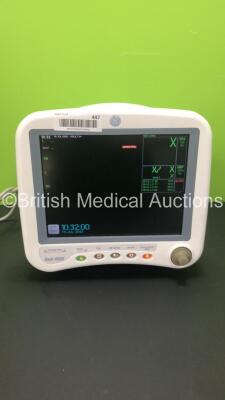 GE Dash 4000 Patient Monitor with BP1,BP2,SpO2,Temp/CO,NBP and ECG Options (Powers Up-Buttons are Loose) * Mfd 2011 *