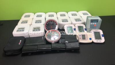 Mixed Lot Including 14 x DeVilbiss Sleep Cubes,3 x OMRON BP Meters,2 x Welch Allyn BP Meters,1 x IVAC Model 598 Volumetric Pump,4 x Medtronic 3537 Controllers and 2 x Polar Wrist Sports Testers